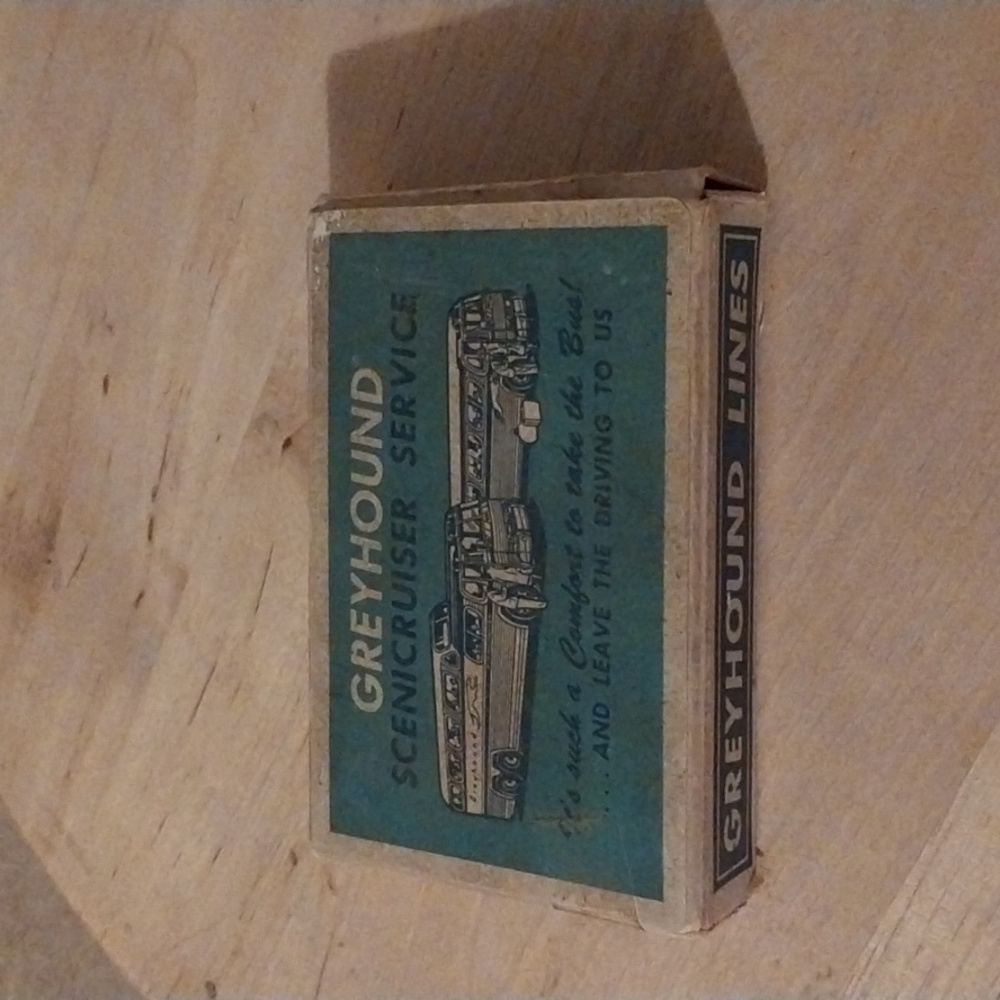 Greyhound Bus Playing cards